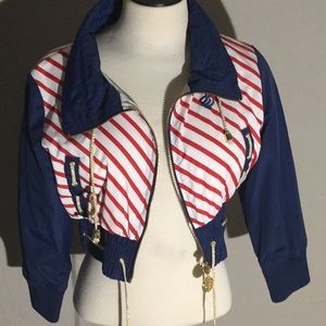 Rocawear Cropped jacket sailor style size S
